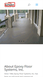 Mobile Screenshot of epoxyfloorsystems.com